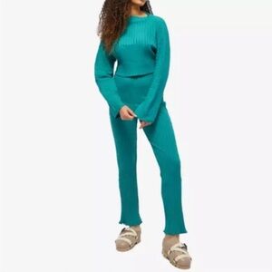 Simon Miller - Teal Rib Pants